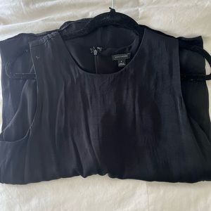 Ann Taylor black silky top